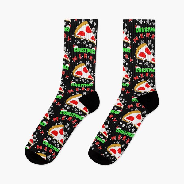 Item preview, Merry Crustmas Pepperoni Pizza Slice designed and sold by SharpThreadZ.