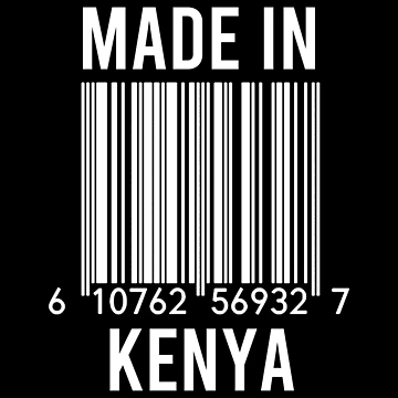 Artwork thumbnail, Made In Kenya by RandomStuffShop
