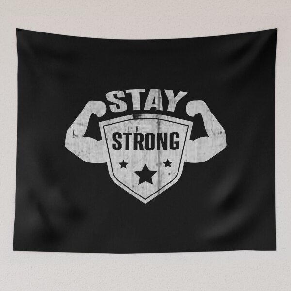 Item preview, Stay Strong - Gym Slogan designed and sold by motivationaltee.