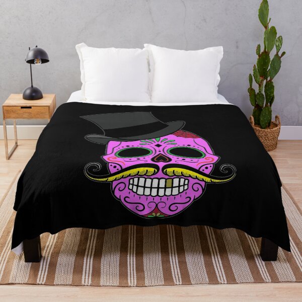 Item preview, Funky Sugar Skull Design designed and sold by FLUMPYFINGERS.