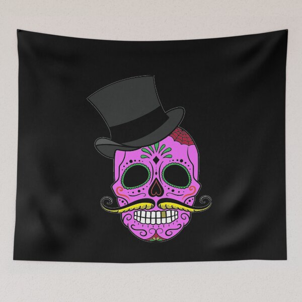 Item preview, Funky Sugar Skull Design designed and sold by FLUMPYFINGERS.