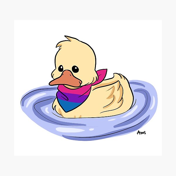 Aperçu de l'œuvre Bi duck créée et vendue par Karalis-Art.