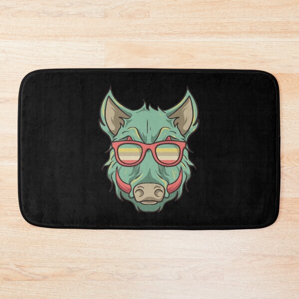 Item preview, Hog Hunting - Boar Face Wearing Glasses designed and sold by Sandra78.