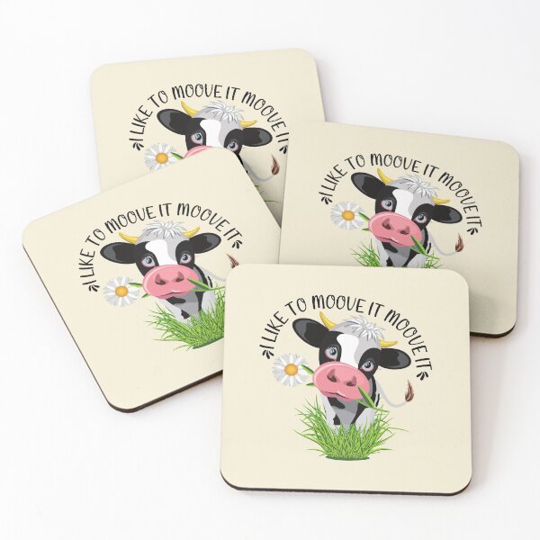 Item preview, I likek to moove it moove it Kawaii cow designed and sold by KawaiiPark.