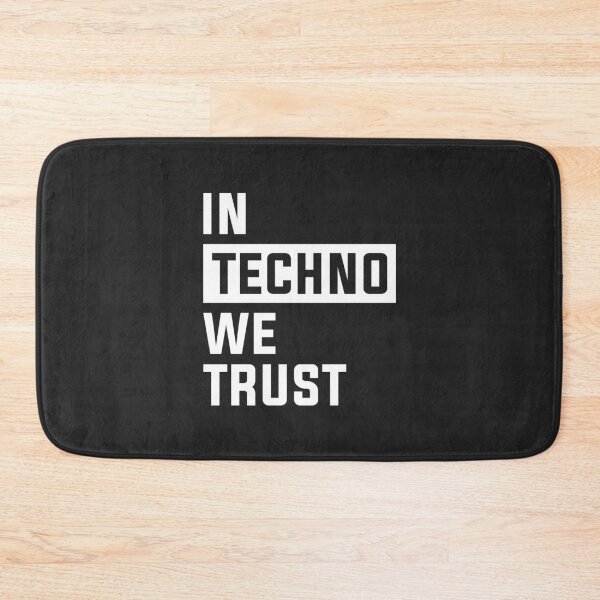 Item preview, in techno We Trust  designed and sold by KinRow.