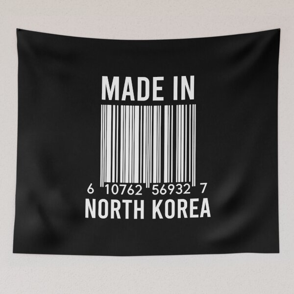 Item preview, Made In North Korea designed and sold by RandomStuffShop.