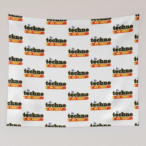 Item preview, In techno we trust designed and sold by Gnfree.