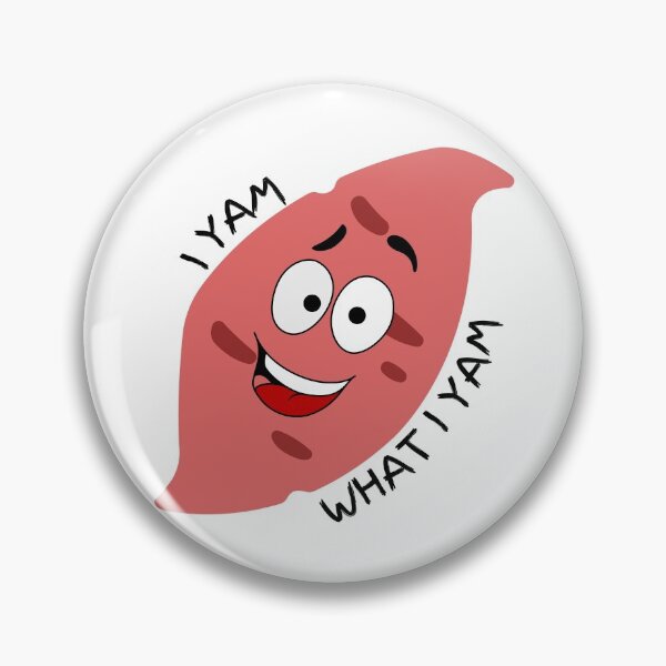 Item preview, I Yam What I Yam (Vegetable Yam Pun) designed and sold by Express YRSLF.
