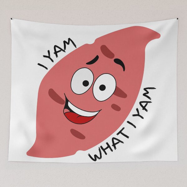 Item preview, I Yam What I Yam (Vegetable Yam Pun) designed and sold by Express YRSLF.