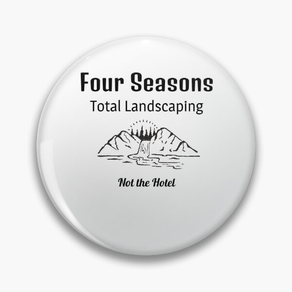 Item preview, Four Seasons Total Landscaping,Mountain, White designed and sold by JessyDesigns.