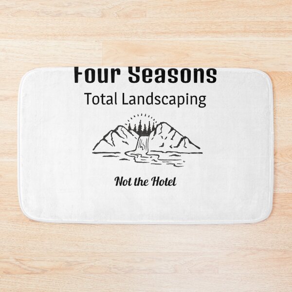Item preview, Four Seasons Total Landscaping,Mountain, White designed and sold by JessyDesigns.
