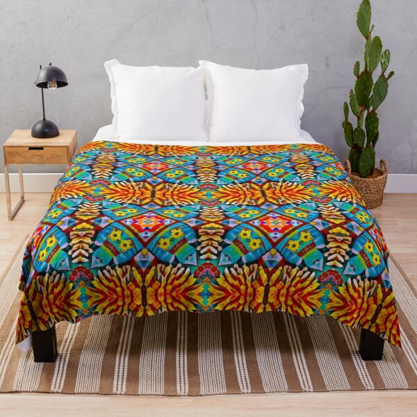 Item preview, Colorful mandala and flower design - "Karma No.3" designed and sold by EleventhMuse.