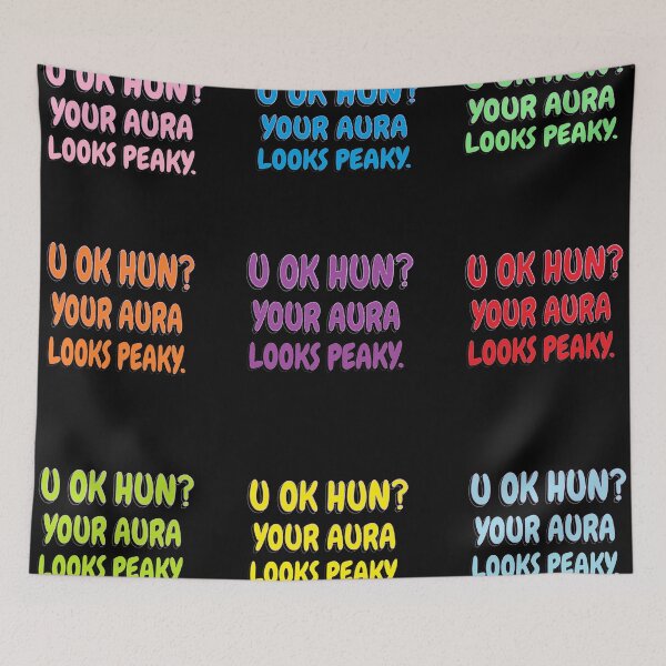 Item preview, U OK HUN sticker pack designed and sold by spiritual-tee.