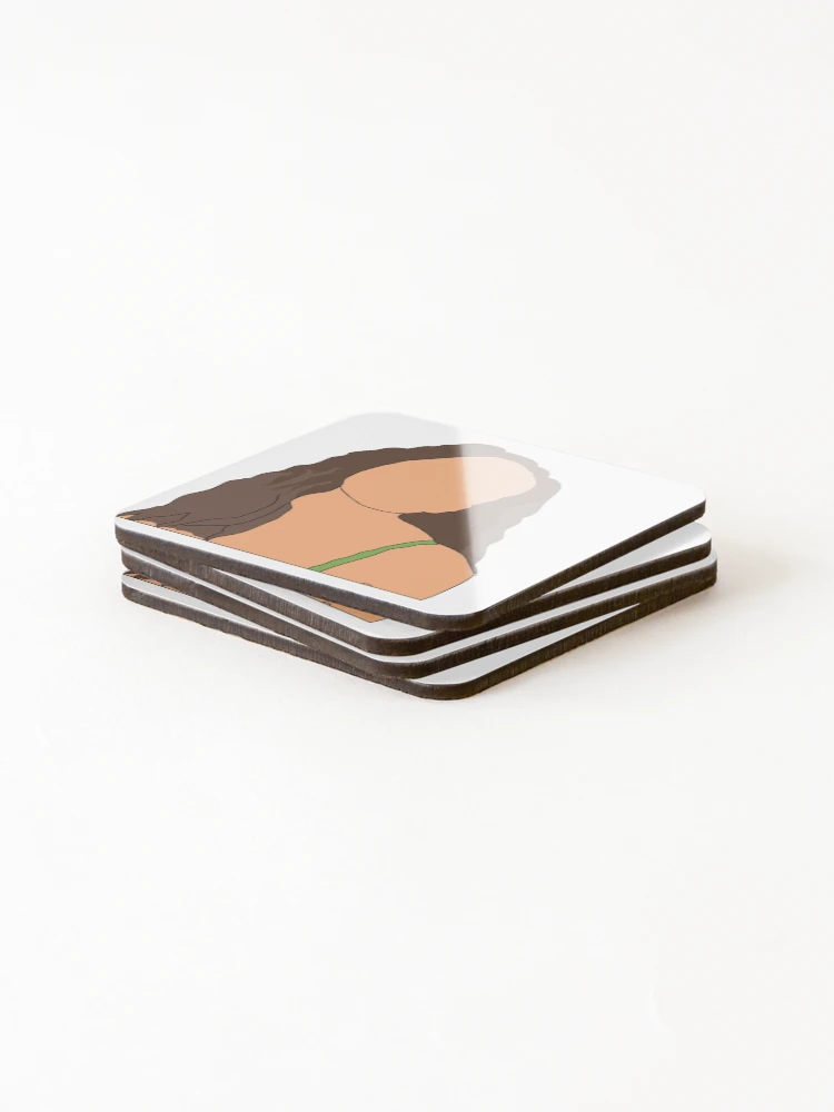 Thumbnail 4 of 5, Coasters (Set of 4), Addison Rae  designed and sold by SushiSesh.