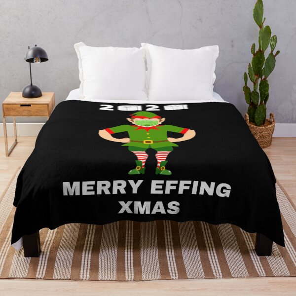 Item preview, Merry Effing Xmas Mad Masked Elf Covid Christmas 2020 Toilet Paper designed and sold by StudioTina.