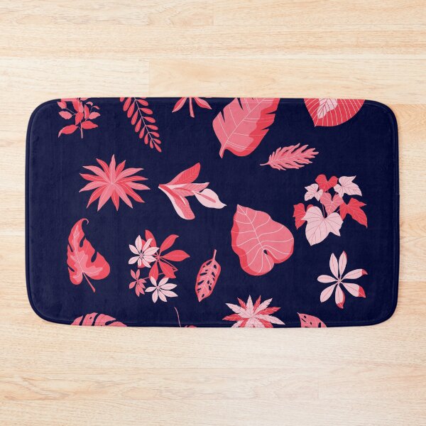 Item preview, Bright pink colored leaves designed and sold by stuff-n-stuff.