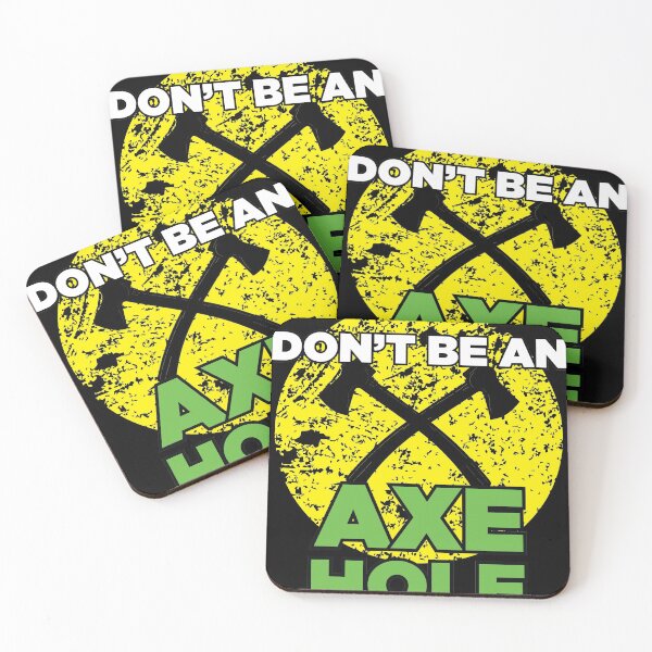 Item preview, Dont be an Axehole Lumberjack Hachet and Axe Throwing Gift   designed and sold by Rzelemenz.