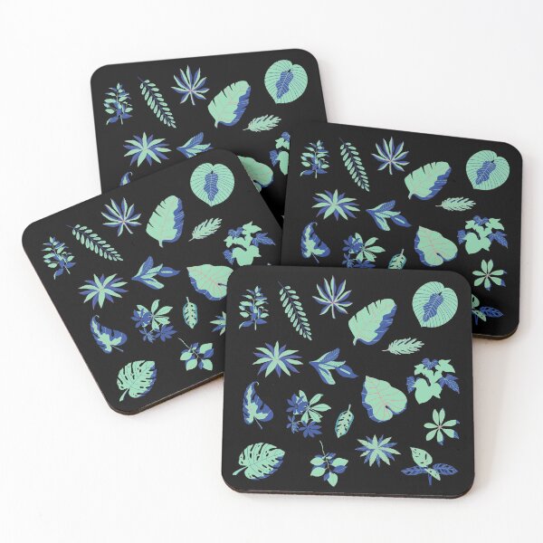 Item preview, Bright green leaves designed and sold by stuff-n-stuff.