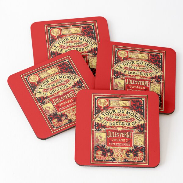 Item preview, LE TOUR DU MONDE : Vintage Jules Verne Advertising Print designed and sold by posterbobs.
