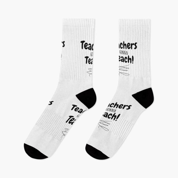 Item preview, Teacher gonna teach, Funny gift for Christmas designed and sold by Zeltrends.