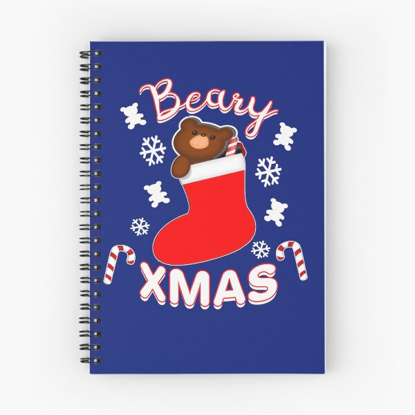 Item preview, Beary Xmas Bear in Christmas Stocking designed and sold by SharpThreadZ.