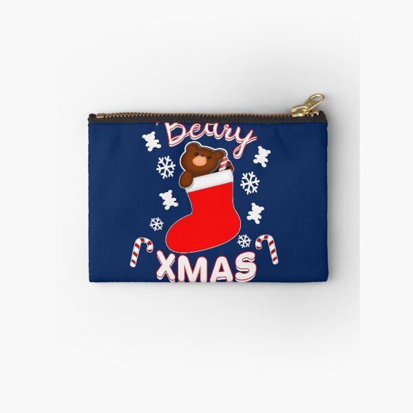 Item preview, Beary Xmas Bear in Christmas Stocking designed and sold by SharpThreadZ.