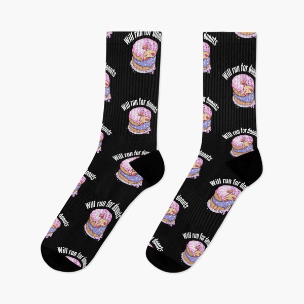 Item preview, Will Run For Donuts designed and sold by Brat-Cat-Shirts.