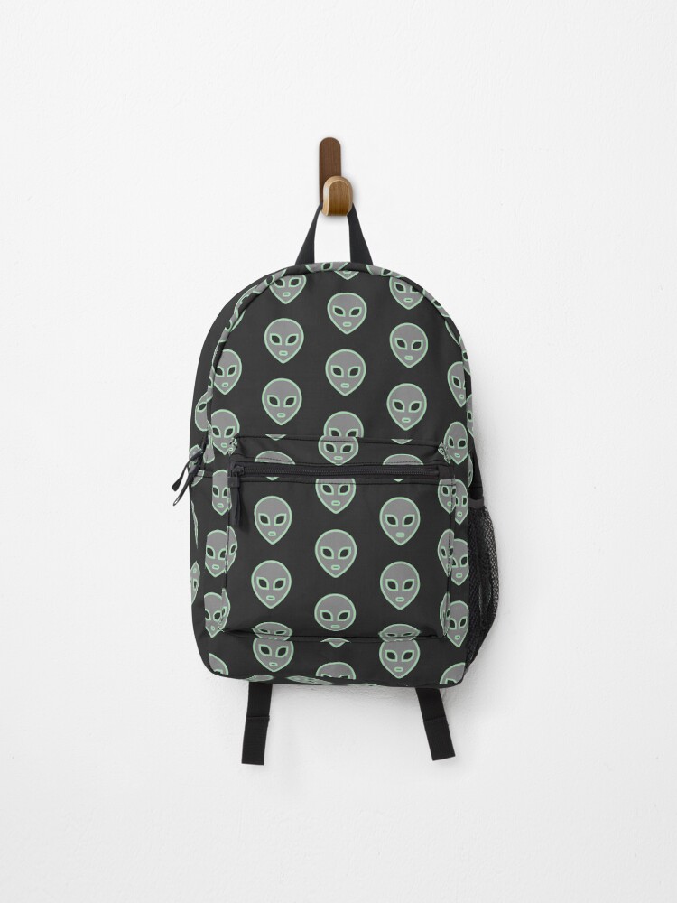 Thumbnail 1 of 3, Backpack, Lavender Alien designed and sold by KoolKalm.