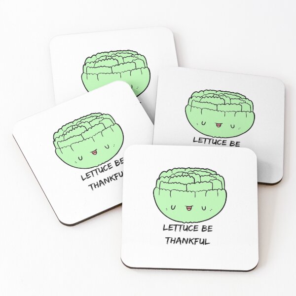 Item preview, Lettuce Be Thankful (Vegetable Lettuce Pun) designed and sold by Express YRSLF.