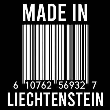 Artwork thumbnail, Made In Liechtenstein by RandomStuffShop