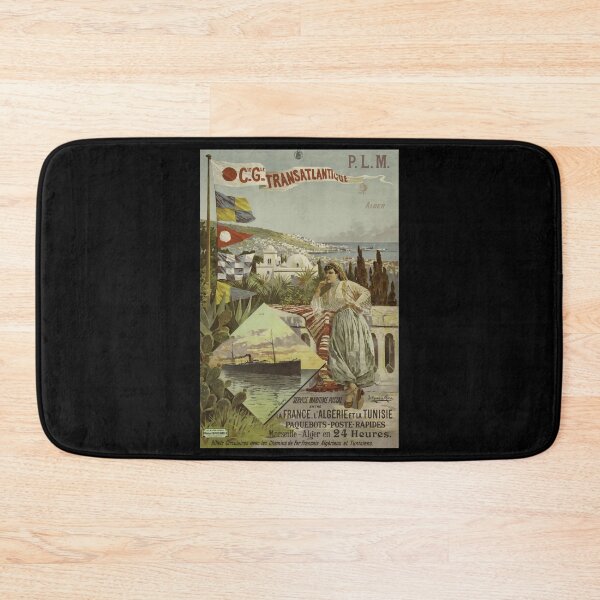 Item preview, retro classic PLM Alger poster designed and sold by CorasPosters.