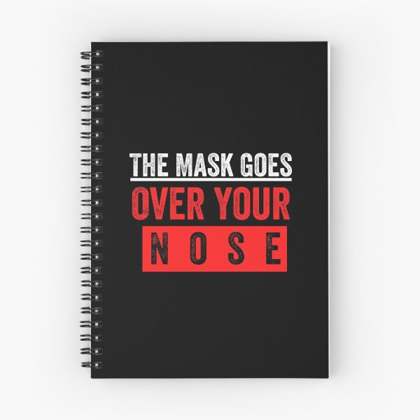 Item preview, The Mask Goes Over Your Nose designed and sold by MoMasry.