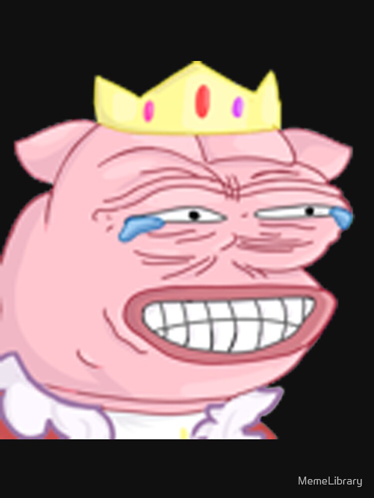 "Technoblade - Laughing Pig Pepe" T-shirt by MemeLibrary | Redbubble