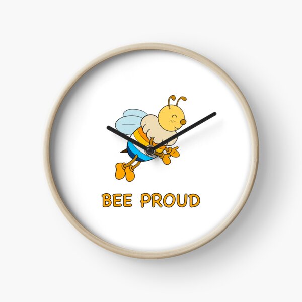 Item preview, Bee proud - Ace/Aro flag designed and sold by Charliecon.