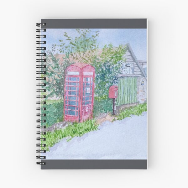 Item preview, Village Telephone Box designed and sold by Charliebloth.
