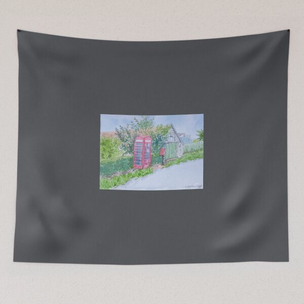Item preview, Village Telephone Box designed and sold by Charliebloth.