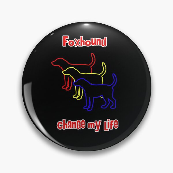 Item preview, Foxhounds changed my life - Dog Art dogs Silhouette - pet designed and sold by Coolstuff4you71.
