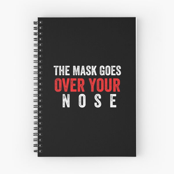 Item preview, The Mask Goes Over Your Nose designed and sold by MoMasry.