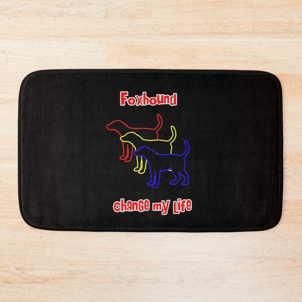 Item preview, Foxhounds changed my life - Dog Art dogs Silhouette - pet designed and sold by Coolstuff4you71.