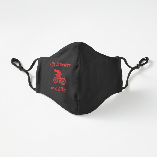 Minimalist Bicycle Art Silhouette Fitted 3-Layer