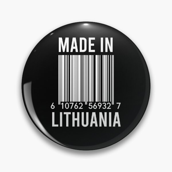 Item preview, Made In Lithuania designed and sold by RandomStuffShop.