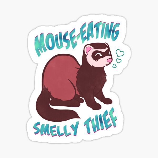Ferret Scientific Name Sticker