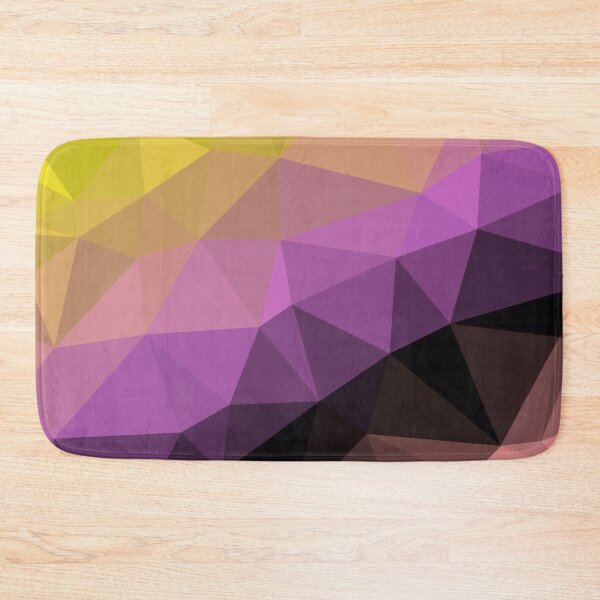Item preview, Polygon Pattern - a colorful mix of colors in diagonal stripes designed and sold by ApArtPaintings.