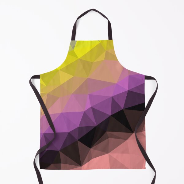 Item preview, Polygon Pattern - a colorful mix of colors in diagonal stripes designed and sold by ApArtPaintings.
