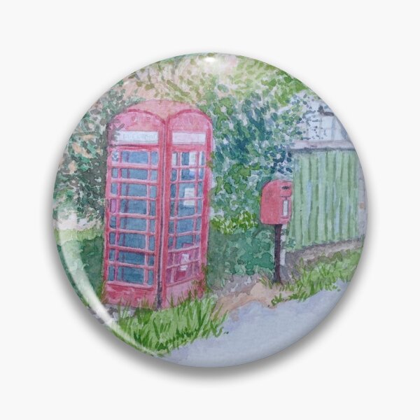 Item preview, Village Telephone Box designed and sold by Charliebloth.