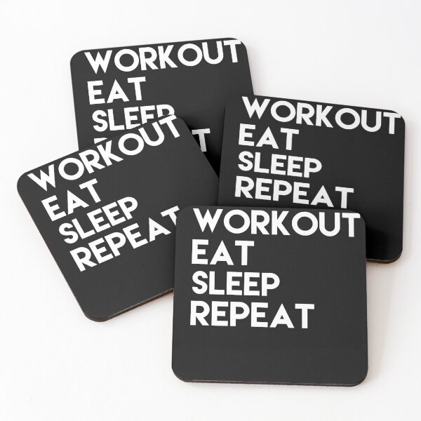 Item preview, Workout Eat Sleep Repeat  designed and sold by Danny Slebodnick.