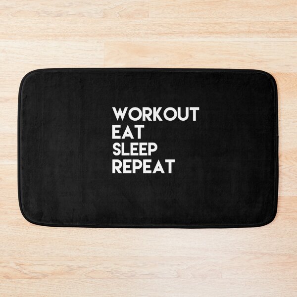 Item preview, Workout Eat Sleep Repeat  designed and sold by Danny Slebodnick.