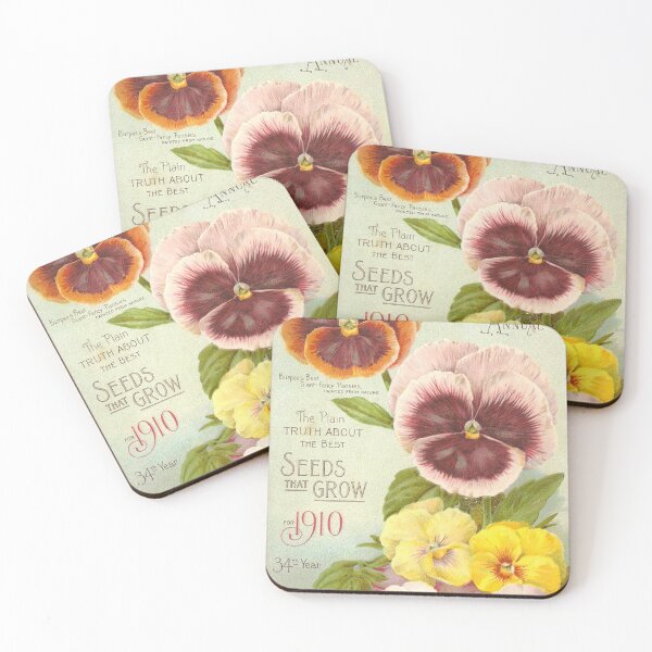 Item preview, Pansies - Burpee's new annual, 1910 designed and sold by killies.