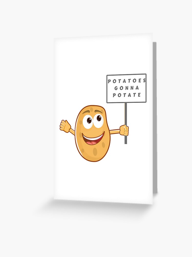 Potato - Respect The Potatoe - Vegetable Funny Sayings - Potato - Pin