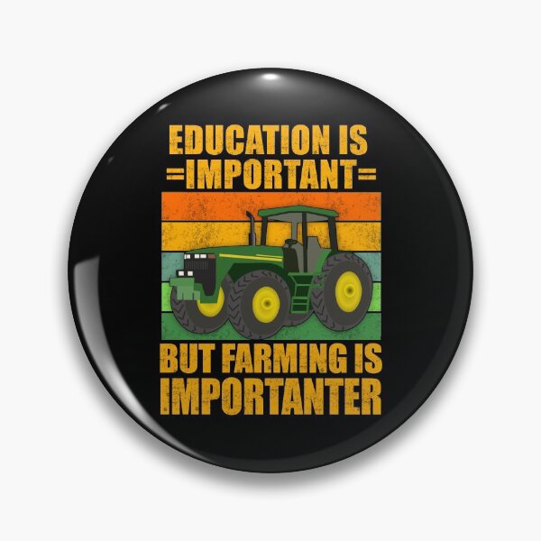 Item preview, Education is important but farming is IMPORTANTER designed and sold by Adel Qasem.